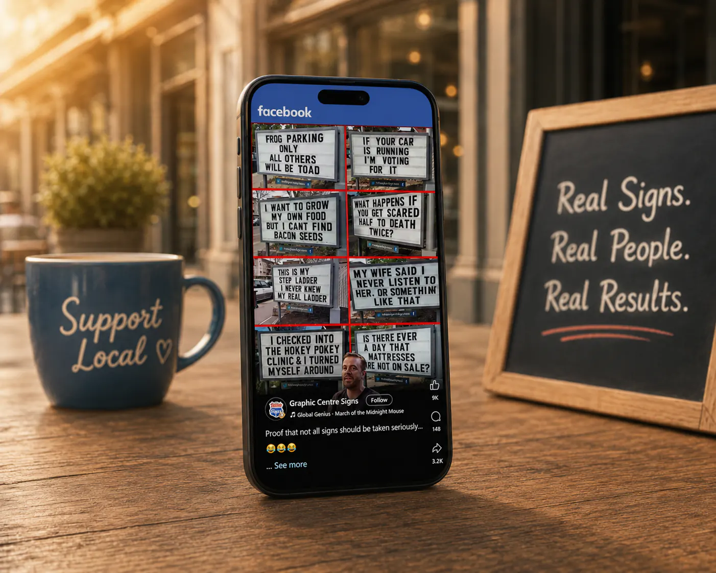 Local Covington Louisiana business marketing result created by Main Street Design
