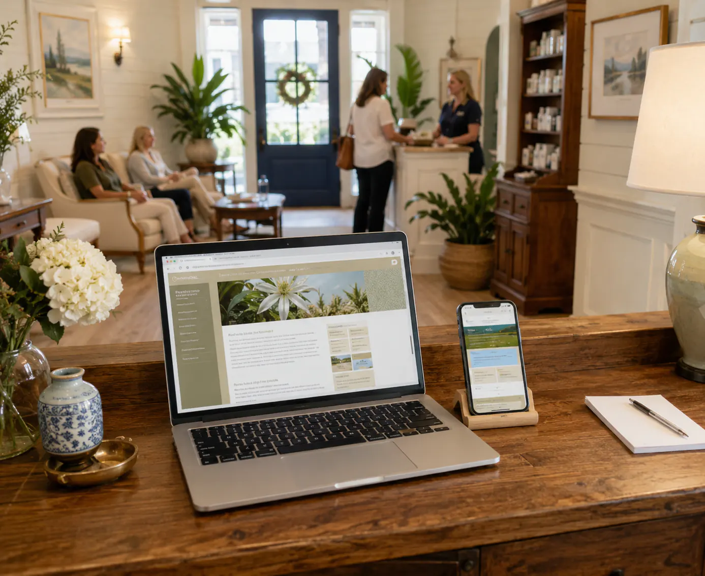 Mandeville small business marketing for an established local company with an outdated online presence