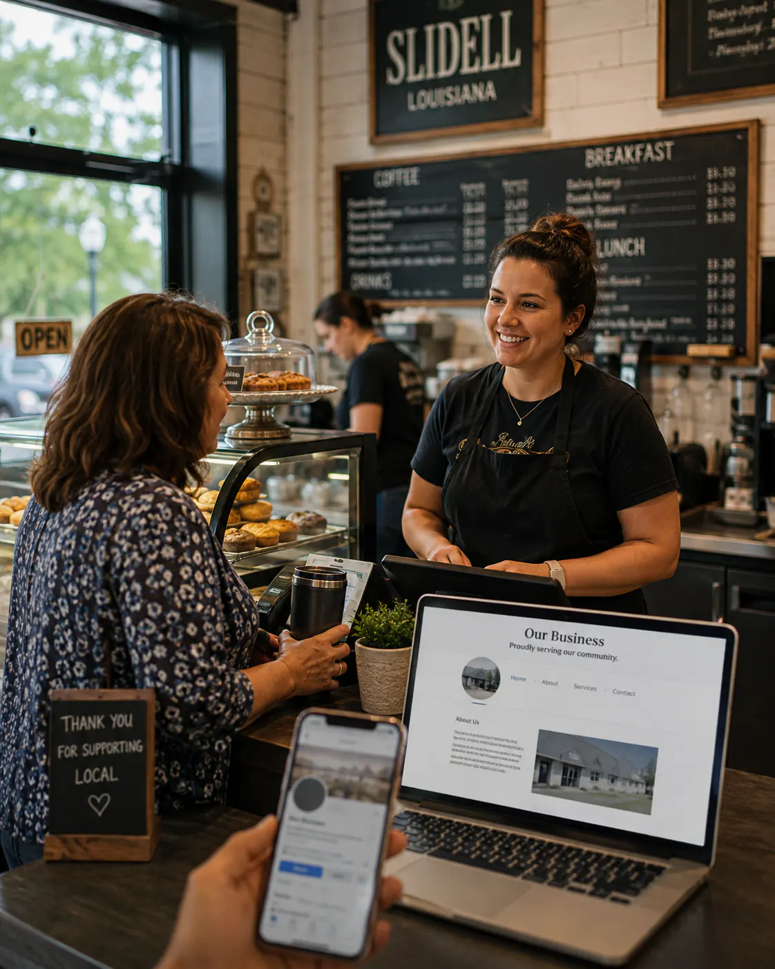 Slidell small business marketing for a local company with weak online visibility